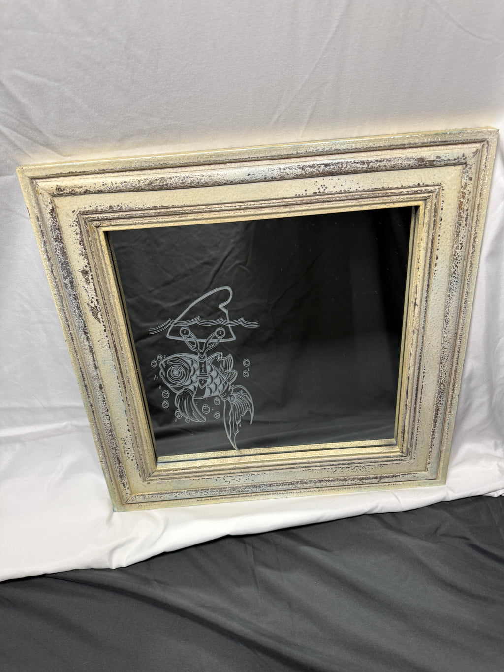 Bigger Fish — Etched Mirror