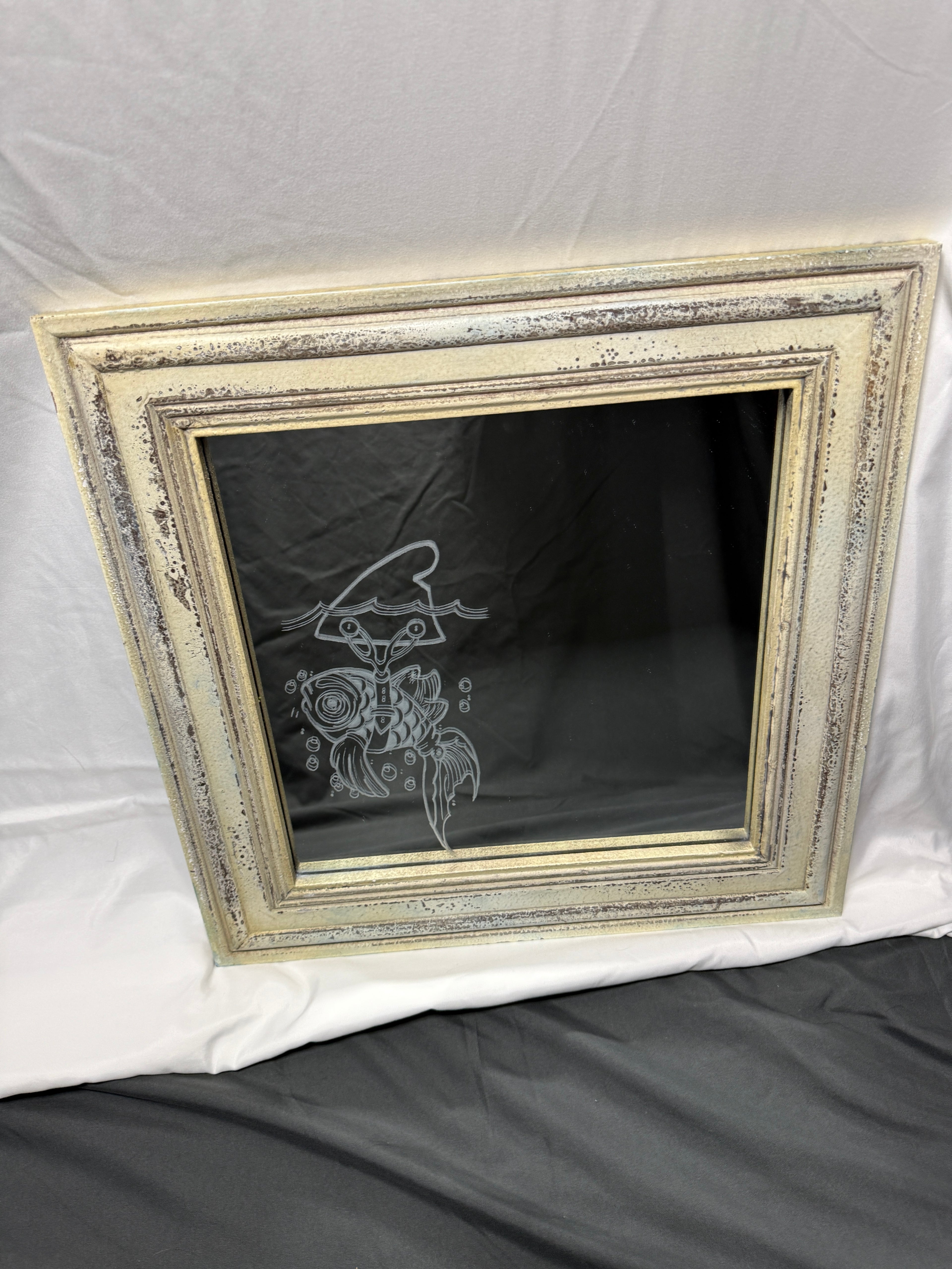 Bigger Fish — Etched Mirror