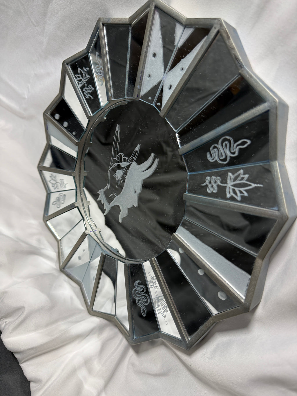 In The Details — Etched Mirror