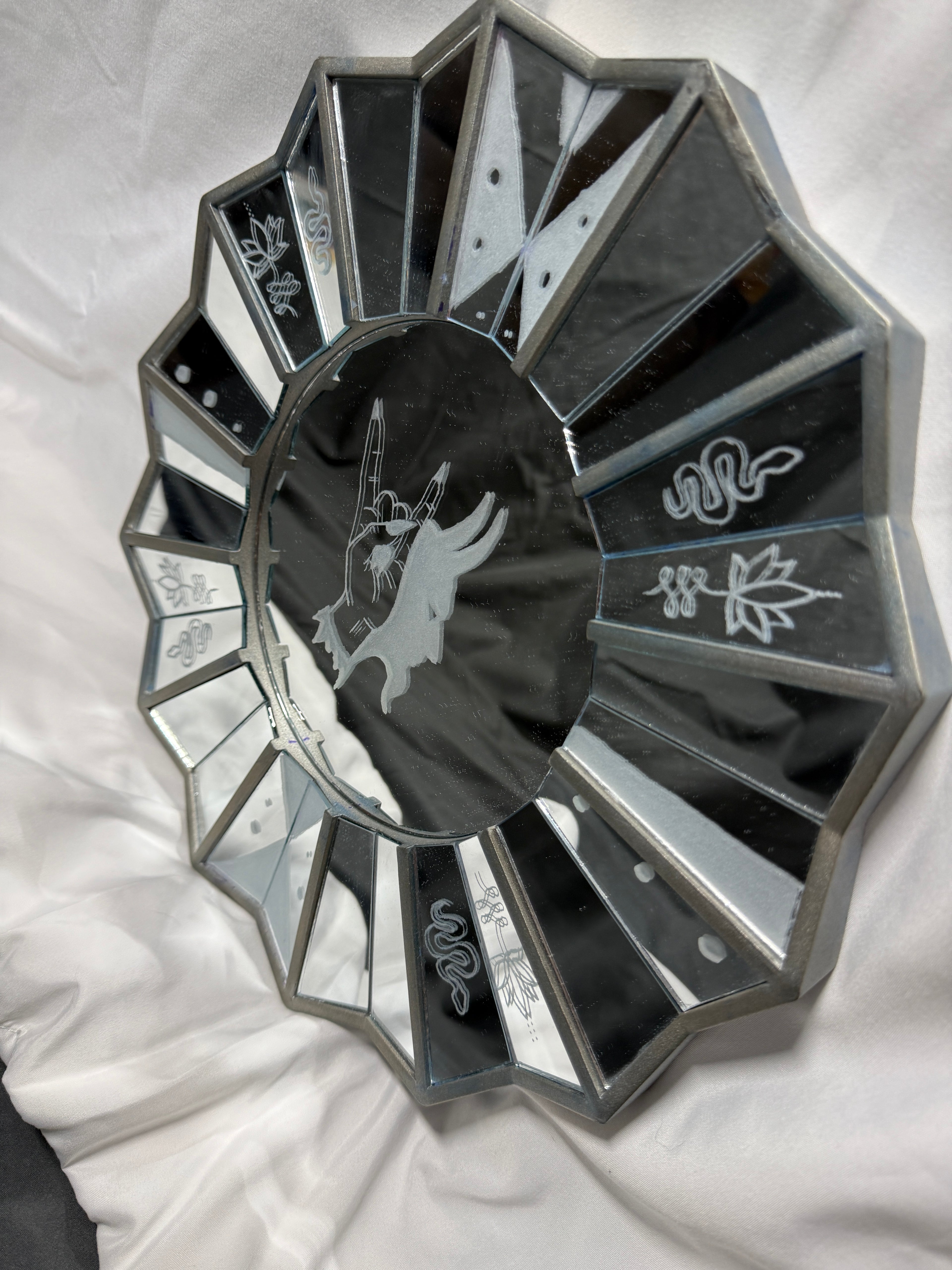 In The Details — Etched Mirror